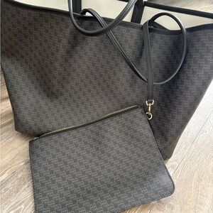ANINE BING Black Emma Tote